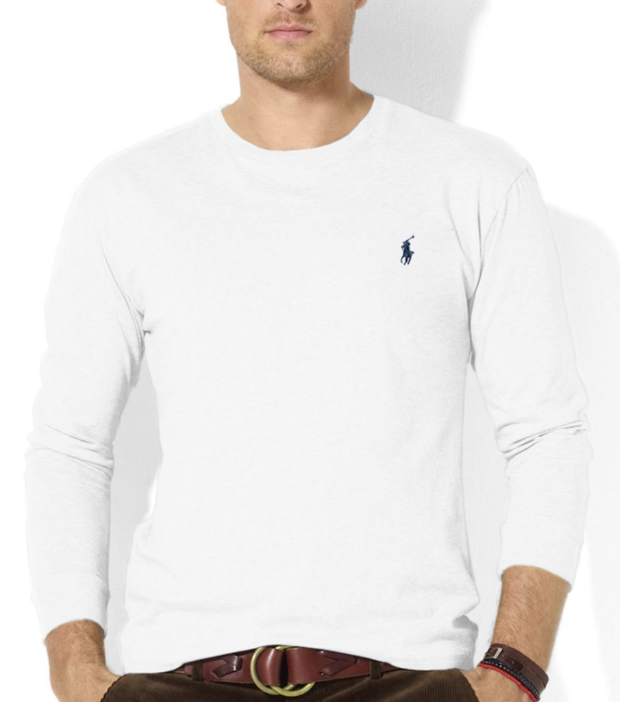 Rl Cotton Jersey Crewneck T-Shirt