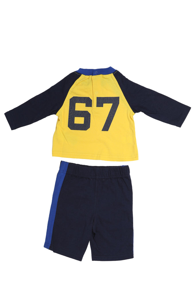 RL Boy's Cotton Tee & Short Sleep Set