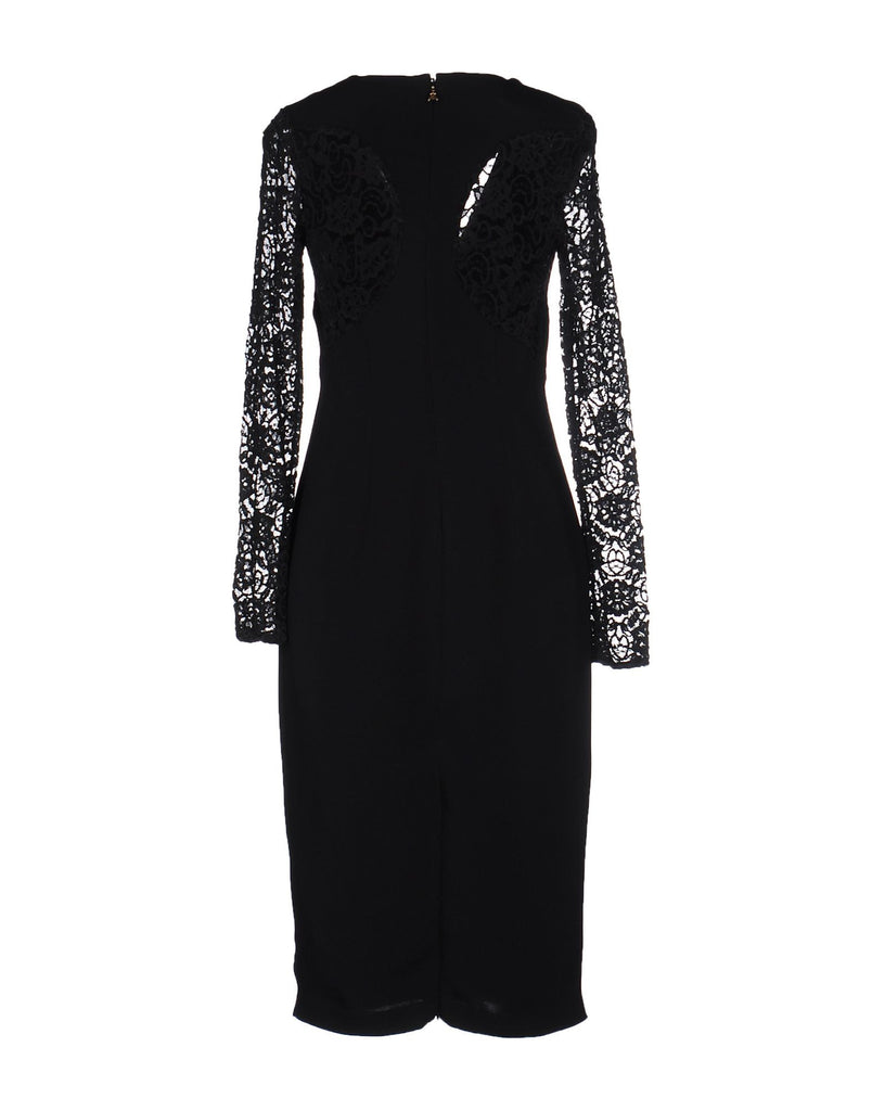 PP Midi Dress In Stretch Viscose Crepe Fabric