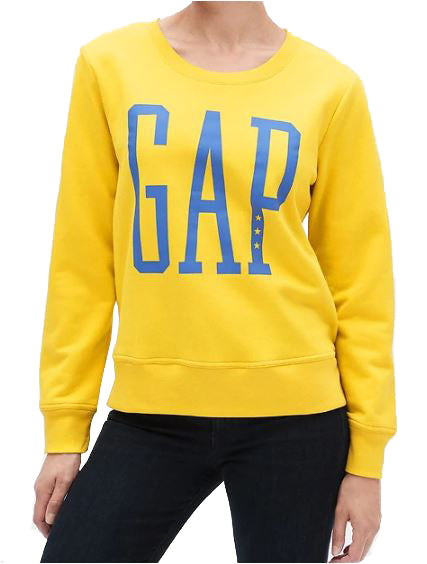 G Metallic Logo Pullover Sweater