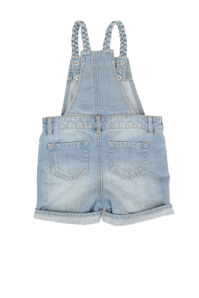 G Denim Shorts Overalls