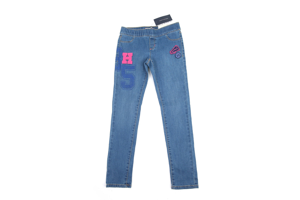 TH Little Girl's Colored Stitch Straight Jeans