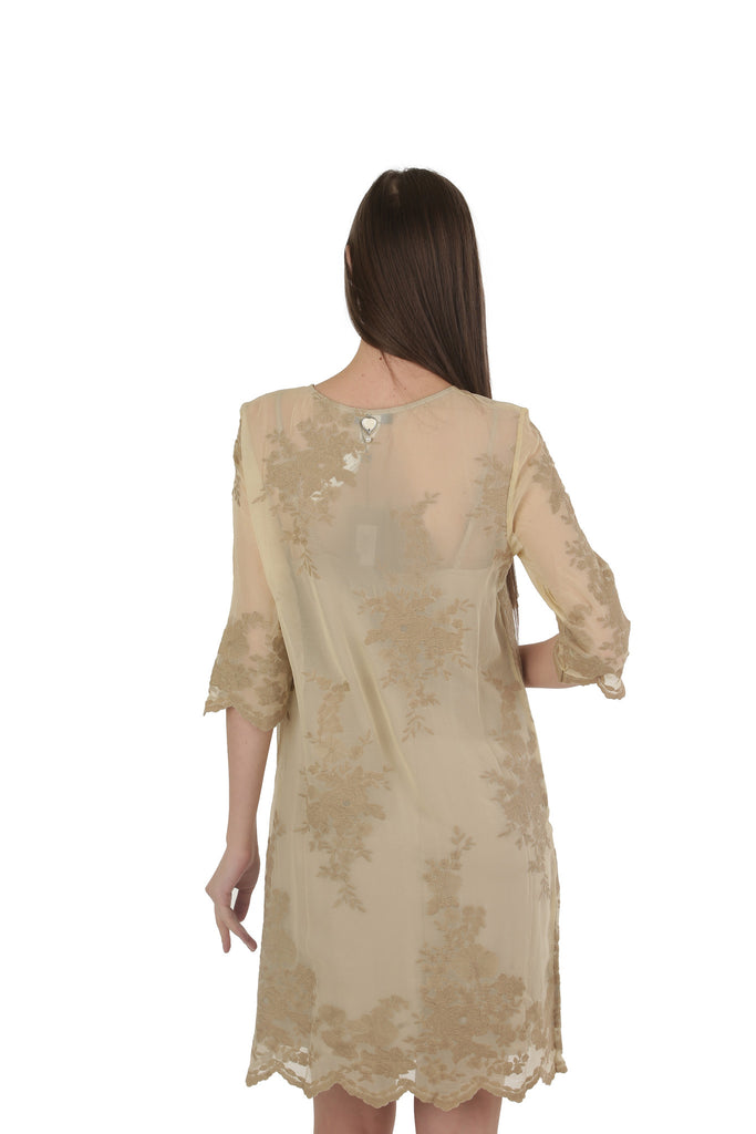 TS Dress Embroidered Mini Dress