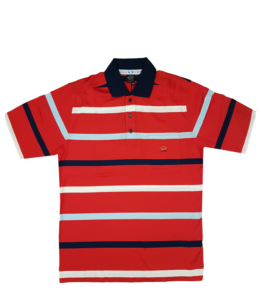 P&S Short Sleeve Polo T-Shirt