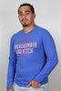 AF Long Sleeve Applique Tee Blue