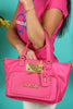 M Shoulder bag pink