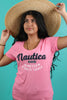 N CLASSIC FIT SCOOP NECK T-SHIRT IN 1983 GRAPHIC