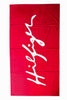 T H signature beach towel