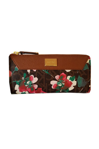 Nautica Portofino Ocean Zip Around Organizer Wristlet With RFID