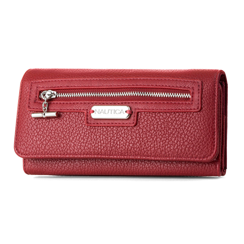 Nautica Above Board Boxed Continental Wallet