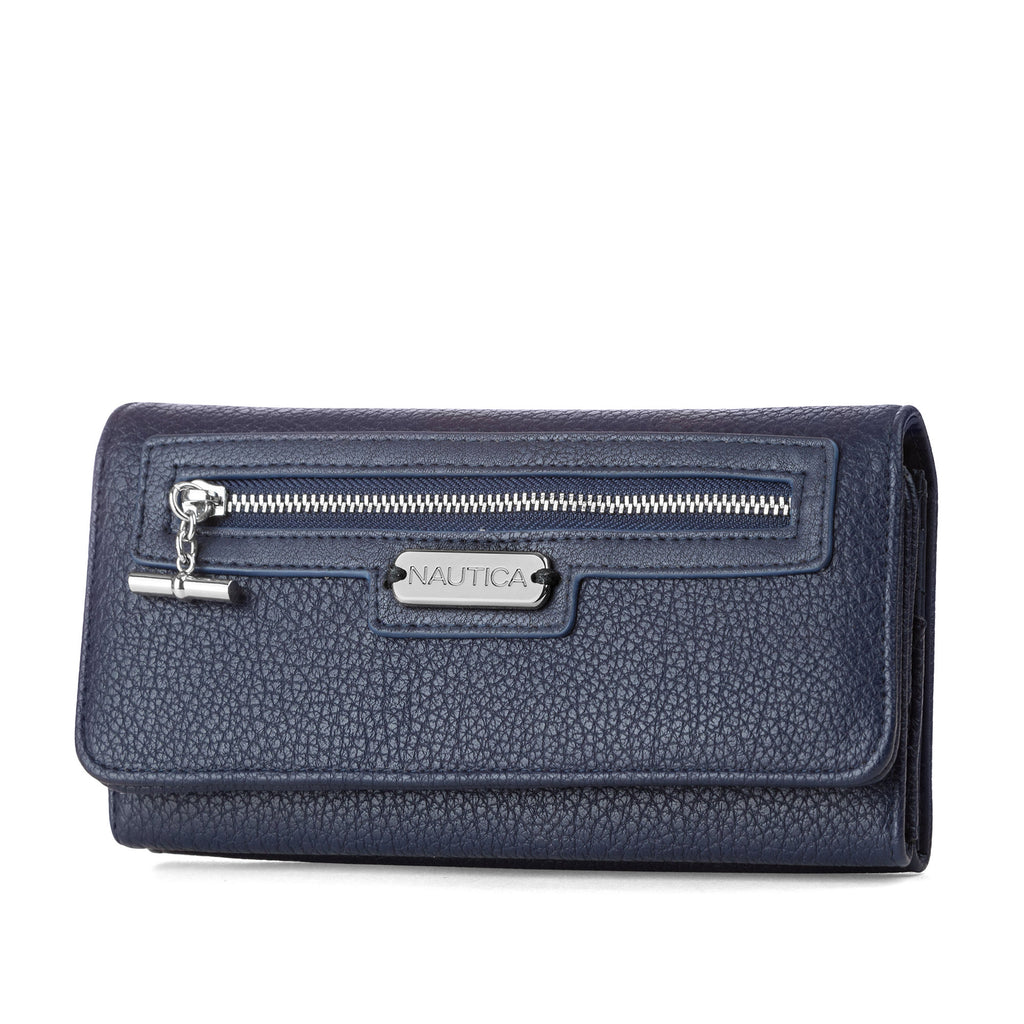 Nautica Above Board Boxed Continental Wallet
