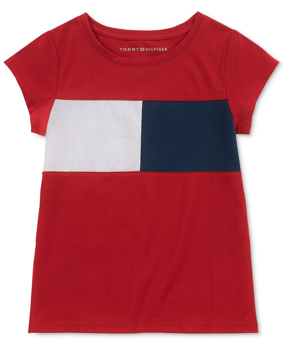 TH Girls Pieced Flag T-Shirt