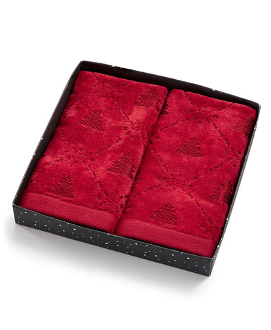 Avanti Merry Christmas 3-Pc. Lotion Pump and Fingertip Towel Box Set