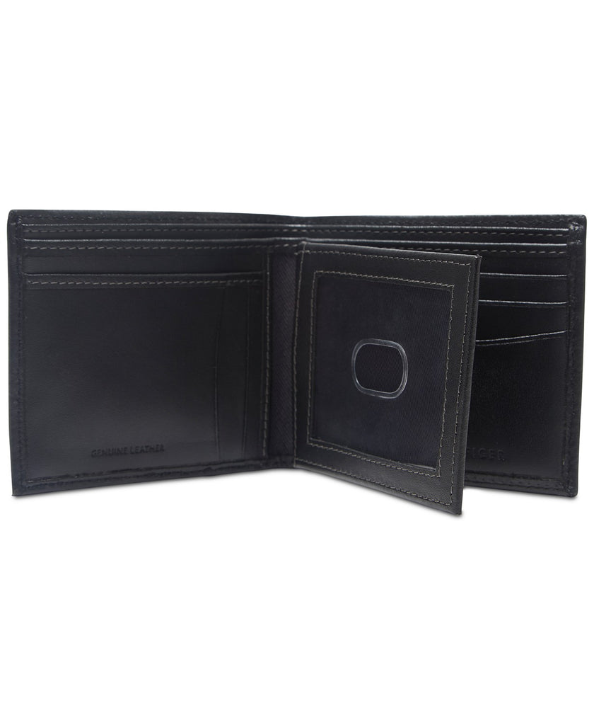 Tommy Hilfiger Men's Slim Extra-Capacity Leather Wallet