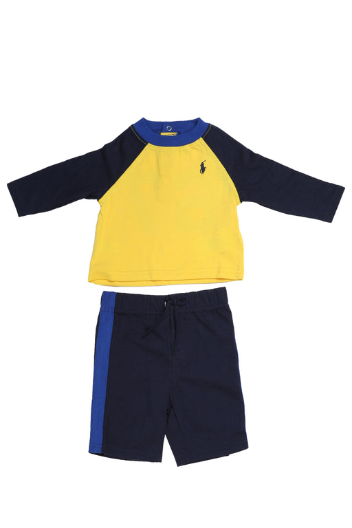 RL Boy's Cotton Tee & Short Sleep Set