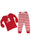 Gymboree Red Cozy Penguin Christmas Holiday Two-piece Gymmies Pajamas