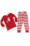 Gymboree Red Cozy Penguin Christmas Holiday Two-piece Gymmies Pajamas