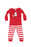Gymboree Red Cozy Penguin Christmas Holiday Two-piece Gymmies Pajamas