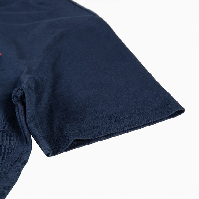 Levi 's Lee Weiss Men's Navy Blue Round Neck Cotton Classic