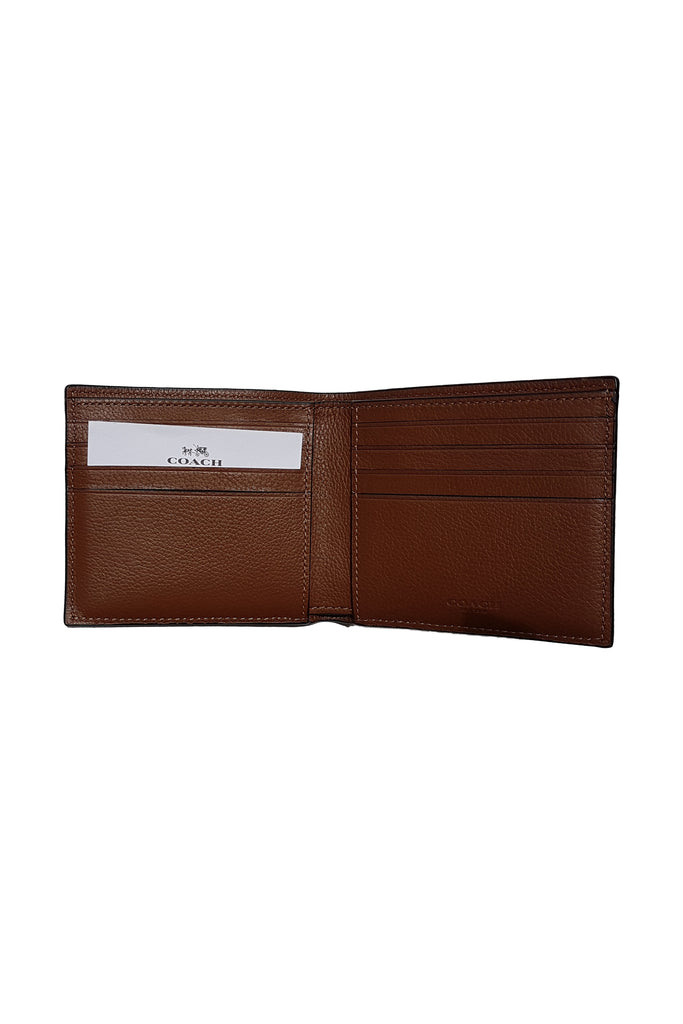 Coach Varsity Leather ID Wallet