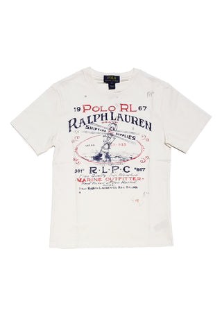 Polo Ralph Lauren Fishing Bear Cotton T-Shirt