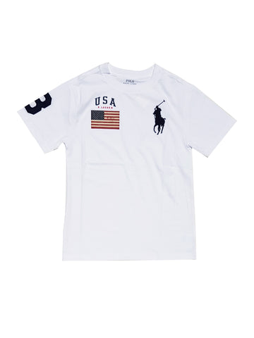 Polo Ralph Lauren Tennis Bear Cotton T-Shirt