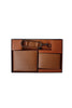 Coach Men's 3 in 1 Sport Calf Leather Billfold ID Wallet Key Fob Gift Set
