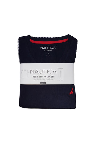 Nautica Striped Cable Front Sweater