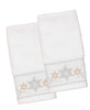 Lenox Holiday Fingertip Snowflake Towel Set of 2