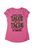 J Glitter Taco Graphic tee
