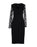 PP Midi Dress In Stretch Viscose Crepe Fabric