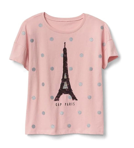 G Sequin Logo T-Shirt