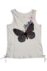 Justice Butterfly Sequin Graphic tee