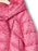 G Kids GapFit Parka Heather Puffer Royal Fuchsia Girls