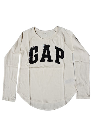 Gap Logo Sherpa Hoodie Sweatshirt Snow