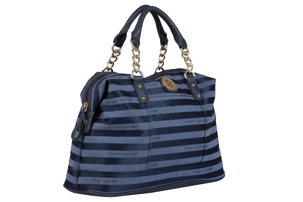 Tommy Hilfiger Handbag, Bombay Jaquard Bowler Bag