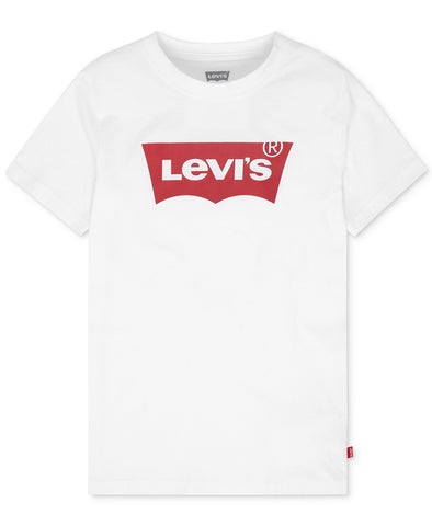 Levi's Big Boys Red, White & Blue Logo-Print T-Shirt