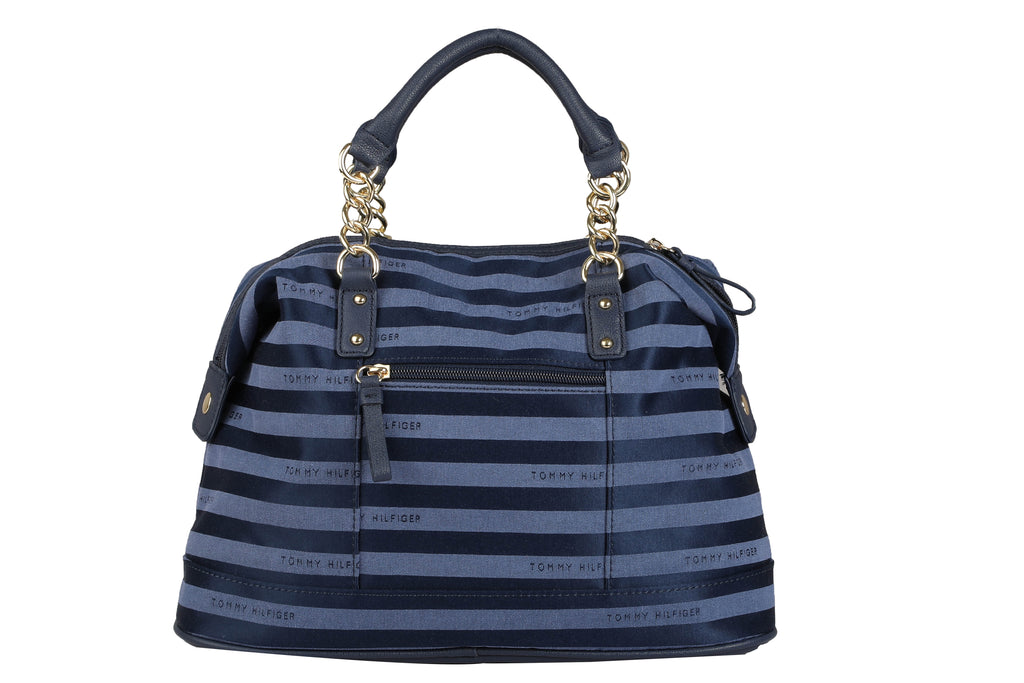 Tommy Hilfiger Handbag, Bombay Jaquard Bowler Bag