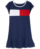 TH Logo Pique Dress, Big Girls