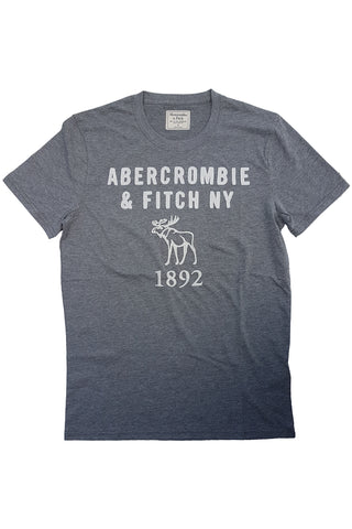 ABERCROMBIE & FITCH APPLIQUE LOGO TEE