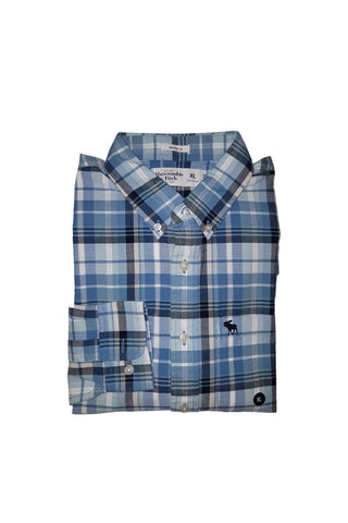 ABERCROMBIE & FITCH APPLIQUE LOGO TEE