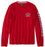 AF Long Sleeve Applique Tee Red