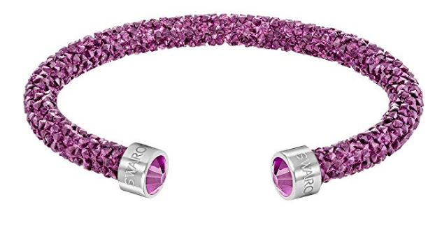 Swarovski Crystaldust Cuff Fuchsia