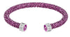 Swarovski Crystaldust Cuff Fuchsia