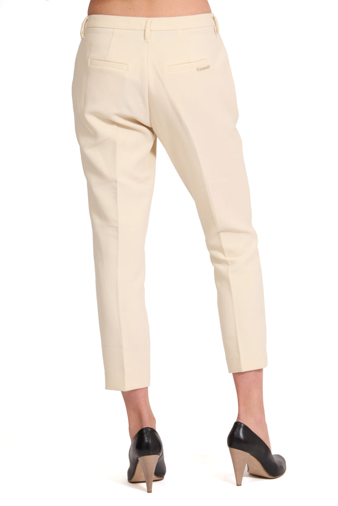 Twin Set Ironed Crease Trousers Nude