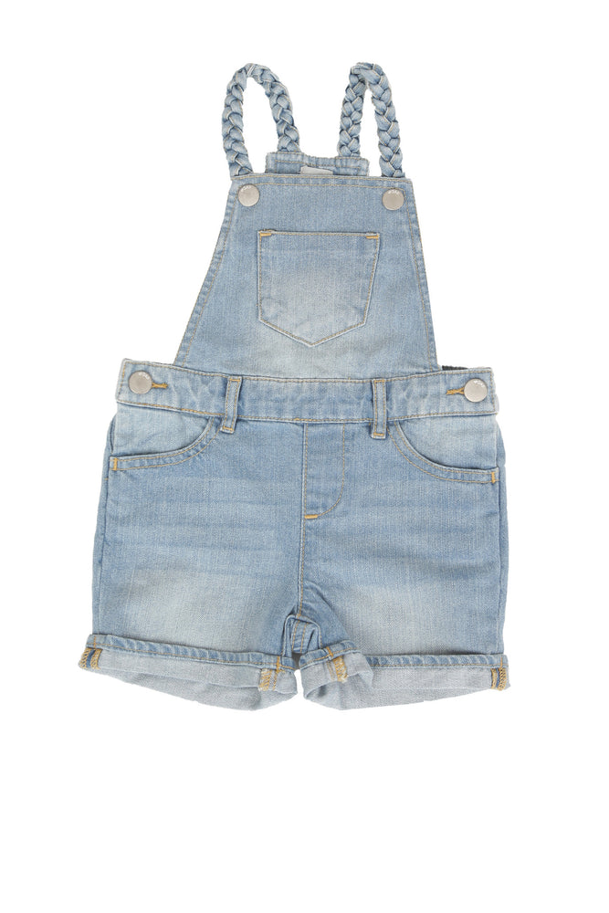 G Denim Shorts Overalls