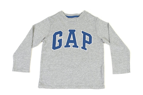 GAP Logo graphic tee  light heather
