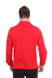 Paul & Shark Men's Long Sleeved Polo Shirt Red