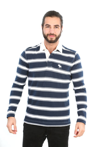 ABERCROMBIE & FITCH APPLIQUE LOGO TEE