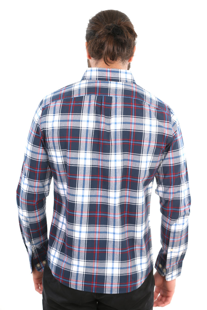 Abercrombie & Fitch Plaid Oxford Shirt